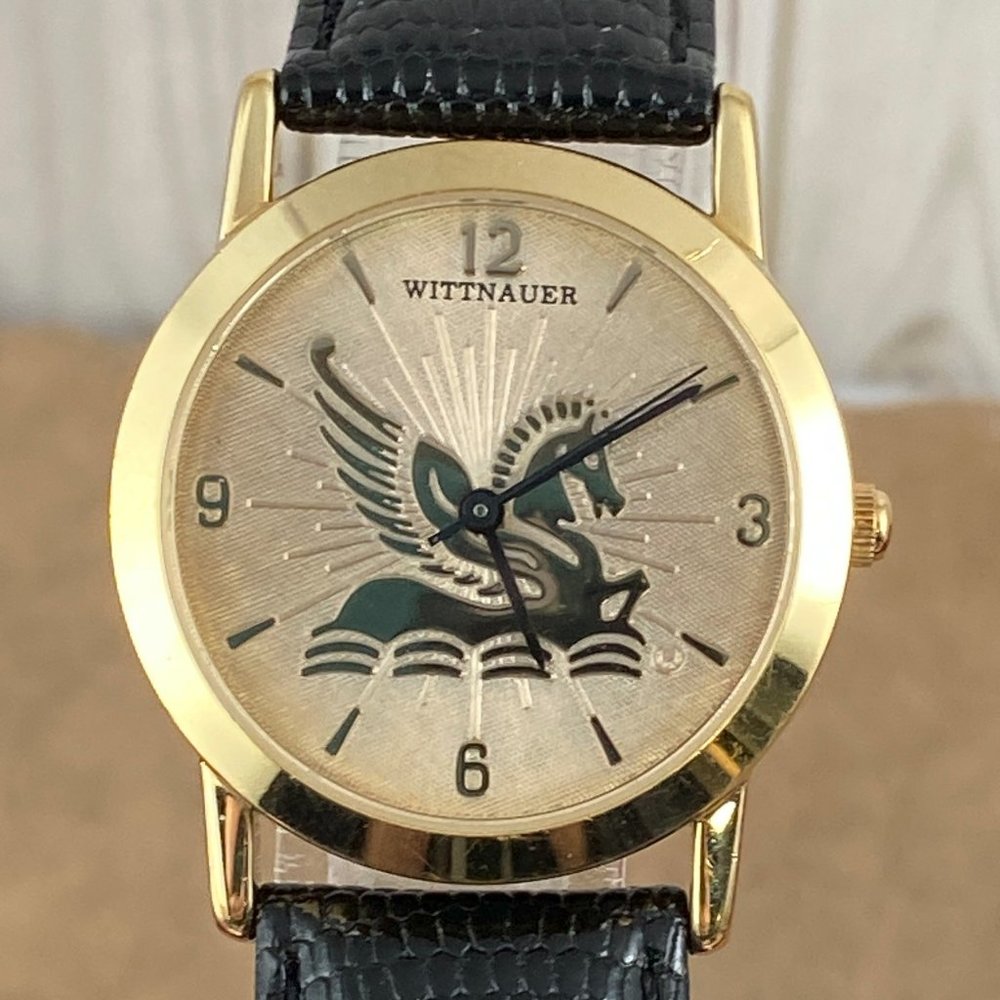 SOLD Vintage Wittnauer Pegasus Watch Gold Tone Ladies Watch - Picture 1 of 7